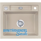 SYSTEMCERAM Einbausp�le Bela 57, 575 x 510 mm �1,5% reversibel, Fango