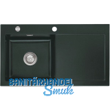 SYSTEMCERAM Einbausp�le Mera 90, 900 x 510 mm Tt. rechts, Eibe