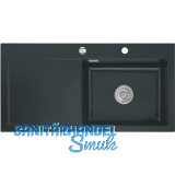 SYSTEMCERAM Einbausp�le Mera 100 SL, 1000 x 510 mm TT. links, Eibe