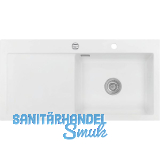 SYSTEMCERAM Einbausp�le Mera 100 SL, 1000 x 510 mm TT. links, Polar Exzenter