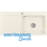 SYSTEMCERAM Einbausp�le Mera 100 SL, 1000 x 510 mm TT. links, Jasmin Exzenter