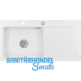 SYSTEMCERAM Einbausp�le Mera 100 SL, 1000 x 510 mm TT. rechts, Polar Exzenter