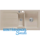 SYSTEMCERAM Einbausp�le Genea 100, 1000 x 510 mm �1,5% rev., Fango Excenter