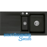 SYSTEMCERAM Einbausp�le Genea 100, 1000 x 510 mm �1,5% rev., Nigra Excenter