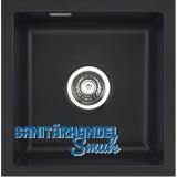 SYSTEMCERAM fl�chenb�ndige Sp�le Mera 46 F/o, Nigra