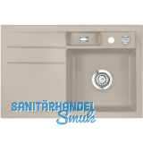 SYSTEMCERAM Einbausp�le Bela 78 Excenter, 780 x 510 mm Tropfteil links, Fango