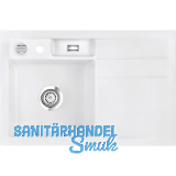 SYSTEMCERAM Einbausp�le Bela 78, 780 x 510 mm �1,5% Tropfteil rechts, Gr�nland