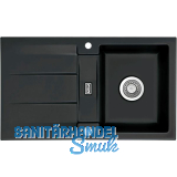 SYSTEMCERAM Einbausp�le Genea 87 Excenter, 870 x 510 mm reversibel, Nigra