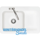 SYSTEMCERAM Einbausp�le Juna 75, 750 x 510 mm Tt. rechts, Polar