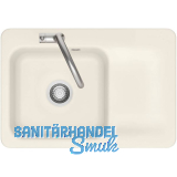 SYSTEMCERAM Einbausp�le Juna 75, 750 x 510 mm Tt. rechts, Jasmin