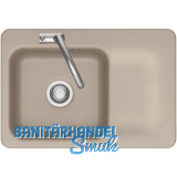 SYSTEMCERAM Einbausp�le Juna 75, 750 x 510 mm Tt. rechts, Fango