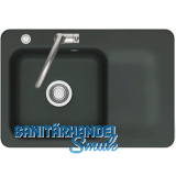 SYSTEMCERAM Einbausp�le Juna 75 Excenter, 750 x 510 mm Tt. rechts, Eibe