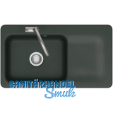 SYSTEMCERAM Einbausp�le Juna 90, 900 x 510 mm Tt. rechts, Eibe