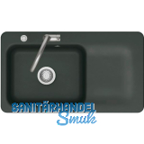 SYSTEMCERAM Einbausp�le Juna 90 Excenter, 900 x 510 mm Tt. rechts, Eibe