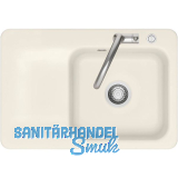 SYSTEMCERAM fl�chenb�ndige Sp�le Juna 75 F Excenter Tt. links, Jasmin