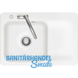 SYSTEMCERAM fl�chenb�ndige Sp�le Juna 75 F Excenter Tt. rechts, Polar