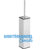 SOLIDO WC-B�rstengarnitur eckig Serie 2 Edelstahl geb�rstet