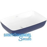 VILLEROY & BOCH Aufsatzwaschtisch Artis 417258BCS4 580 mm, Deep Ocean