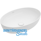 VILLEROY & BOCH Aufsatzwaschtisch Artis oval, Wei� Alpin CeramicPlus