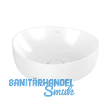 VILLEROY & BOCH Aufsatzwaschtisch Antao Breite 400 mm, Wei� Alpin CeramicPlus