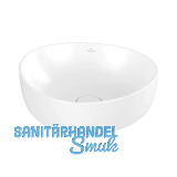 VILLEROY & BOCH Aufsatzwaschtisch Antao 4A7240RW 400 mm, Stone White