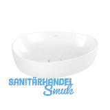 VILLEROY & BOCH Aufsatzwaschtisch Antao Breite 510 mm, Wei� Alpin CeramicPlus