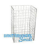 PROOX Abfalldrahtkorb PU-261 ONE pure 400 x 600 x 300 mm Edelstahl