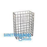 PROOX Abfalldrahtkorb PU-265 ONE pure 340 x 450 x 190 mm Edelstahl