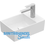 VILLEROY & BOCH Handwaschbecken Memento 2.0 43234GR1 400 mm, Wei� Alpin