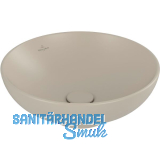 VILLEROY & BOCH Aufsatzwaschtisch L&F 4A4600AM � 420 mm, Almond