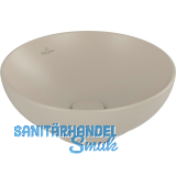 VILLEROY & BOCH Aufsatzwaschtisch L&F 4A4500AM � 380 mm, Almond