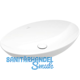 VILLEROY & BOCH Aufsatzwaschtisch L&F 4A4800R1 620 mm, Wei� Alpin