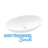 VILLEROY & BOCH Aufsatzwaschtisch L&F 4A4800RW 620 mm, Wei� matt