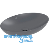 VILLEROY & BOCH Aufsatzwaschtisch L&F 4A4800I4 620 mm, Graphit