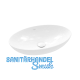 VILLEROY & BOCH Aufsatzwaschtisch L&F 4A4700R1 560 mm, Wei� Alpin
