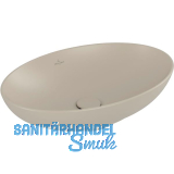 VILLEROY & BOCH Aufsatzwaschtisch L&F 4A4700AM 560 mm, Almond