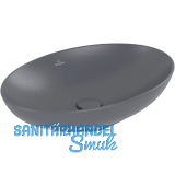 VILLEROY & BOCH Aufsatzwaschtisch L&F 4A4700I4 560 mm, Graphit