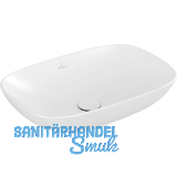 VILLEROY & BOCH Aufsatzwaschtisch L&F 4A4900RW 560 mm, Wei� matt