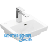 VILLEROY & BOCH Handwaschbecken Subway 43703701 370 mm, Wei� Alpin