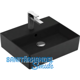 VILLEROY & BOCH Aufsatzwaschtisch Memento 2.0 4A225GR7 500 mm, Pure Black