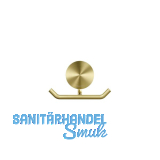 GEESA Handtuchhaken doppelt Opal Metallfinish Gold geb�rstet