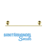 GEESA Handtuchhalter 450 mm Opal Metallfinish Gold geb�rstet