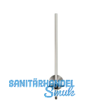 GEESA WC-Ersatzrollenhalter Opal Metallfinish Edelstahl geb�rstet