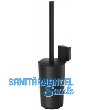 GEESA WC-B�rstengarnitur Topaz Schwarz matt