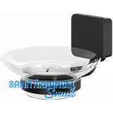 GEESA Seifenablage Topaz Schwarz matt