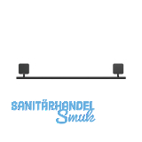 GEESA Handtuchhalter 450 mm Topaz Schwarz matt