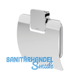 GEESA WC-Papierhalter Topaz mit Abdeckung Chrom