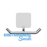 GEESA Handtuchhaken doppelt Topaz Chrom