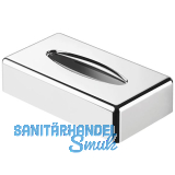 GEESA Papiertuch-Box freistehend/wandmontiert Hotel Chrom