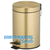 GEESA Treteimer Hotel 3 Liter Gold geb�rstet